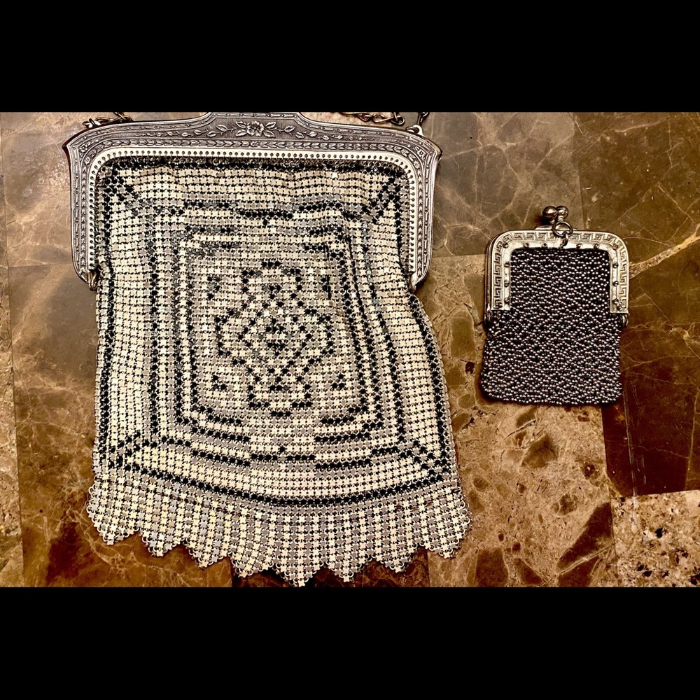 Antique handbag & change purse